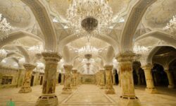 جلوه‌ای فاخر از هنر ایرانی در حرم امام علی(ع)/ آنچه که باید درباره صحن حضرت زهرا(س) بدانیم