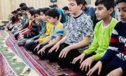 استقبال کم‌سابقه دانش‌آموزان خراسان شمالی از اعتکاف