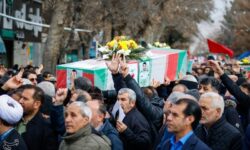 برگزاری مراسم وداع با شهدا امنیت در ساری