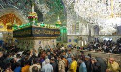 جشن باشکوه ولادت مولود کعبه در حرم امین ولایت
