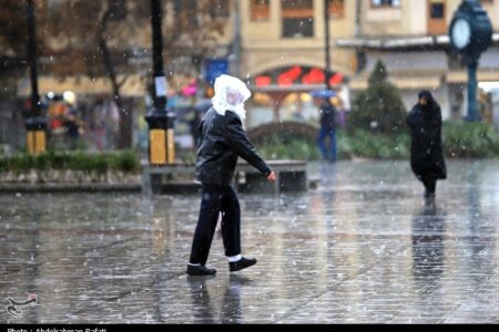 موج دوم سامانه بارشی در لرستان/ احتمال کولاک و لغزندگی