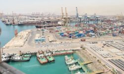 ورود کشتی حامل 66 هزار تن گندم به بندر شهید رجایی