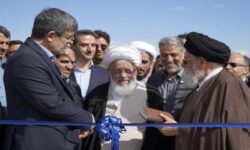 افتتاح طرح بزرگ رینگ آبرسانی شهر یزد