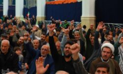 بیعت پرشور مردم قزوین با امام زمان(عج) در مسجد مقدس جمکران