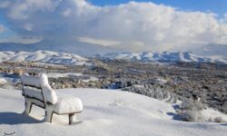 هشدار سطح نارنجی در کردستان؛ کولاک برف و کاهش دید افقی