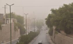 هشدار گرد و خاک در خراسان جنوبی/بیرجند و فردوس پاک