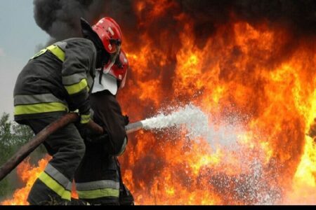 آتش‌سوزی در انبار سورتینگ مرکبات ساری/ تکذیب شایعات خرابکاری