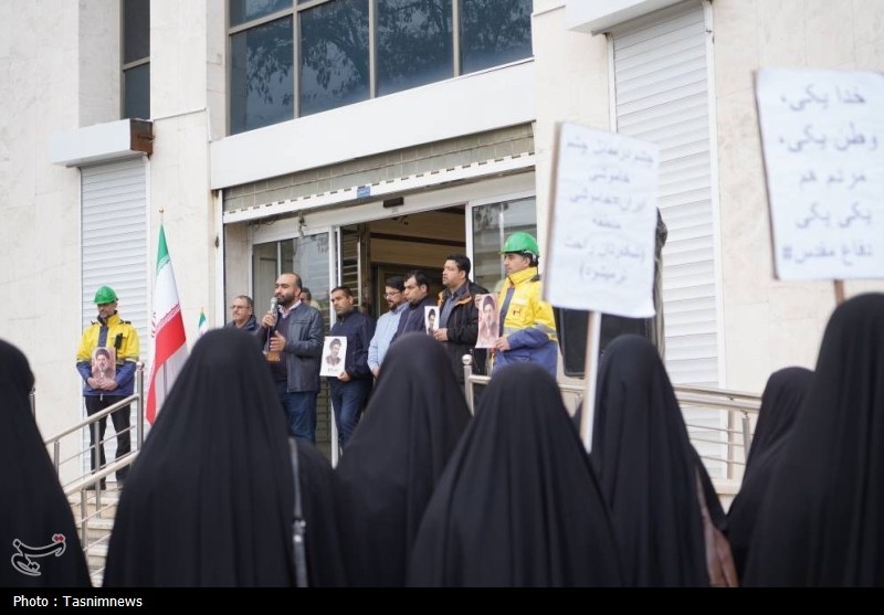 اجتماع مردمی و دانشجویی در حمایت از صنعت برق زنجان