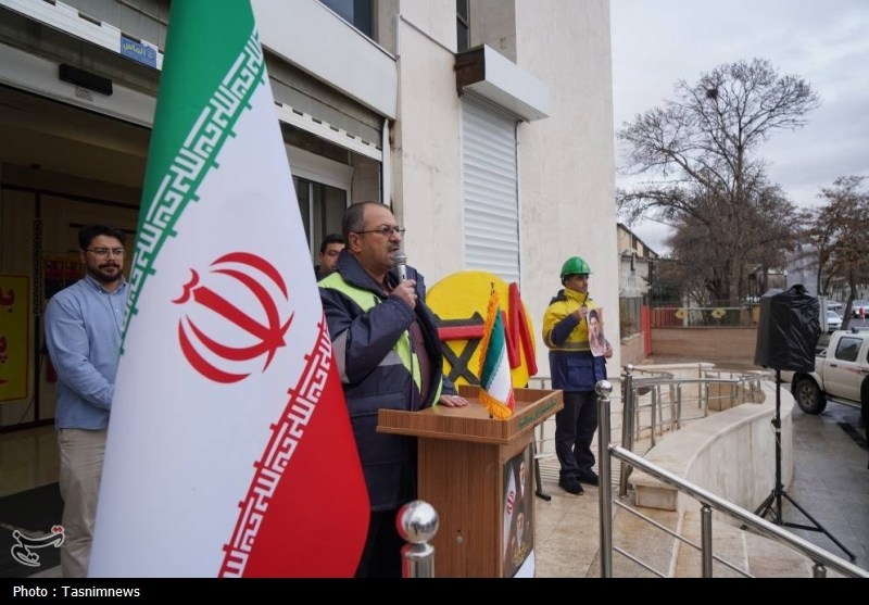 اجتماع مردمی و دانشجویی در حمایت از صنعت برق زنجان