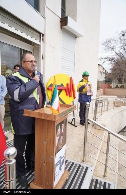 اجتماع مردمی و دانشجویی در حمایت از صنعت برق زنجان