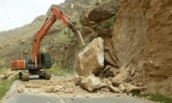 انجام 502 عملیات ریزش‌برداری پس از بارش‌ها در جاده‌های استان ایلام