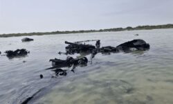 انهدام پهپاد هرمس اسرائیلی در سواحل هرمزگان + تصاویر