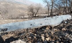 انهدام پهپاد پیشرفته هرمس 900 اسرائیلی در شهرستان سیروان