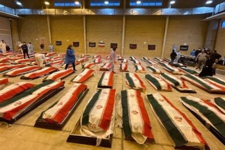 بازگشت پیکرهای مطهر دریادلان ناو دنا به گلستان+ برنامه تشییع و تدفین