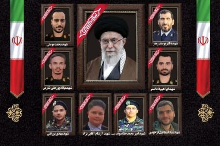 تشییع پیکر 8 شهید گیلانی حمله اسرائیل؛ فردا ساعت 14