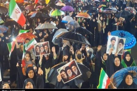 جوشش غیرت مردم کهگیلویه در شانزدهمین شب شهادت رهبر انقلاب + تصاویر