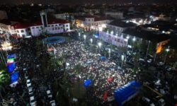 رشت در قرار هفتم؛ «یا حیدر کرار» زیر باران رحمت