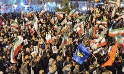 شب میثاق کازرونی‌ها با نظام و رهبری + تصاویر