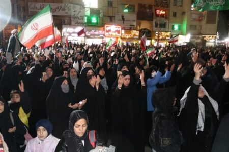 طنین الهی العفو در آسمان غرب استان تهران +تصویر