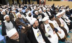 علمای شیعه و سنی آذربایجان‌غربی با رهبر سوم انقلاب بیعت کردند