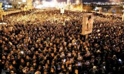 فریاد انتقام و لبیک یا خامنه‌ای در یاسوج طنین‌انداز شد+تصاویر