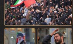 ملت ایران در سوگ پدر با اراده ای پولادین به سوی قدس