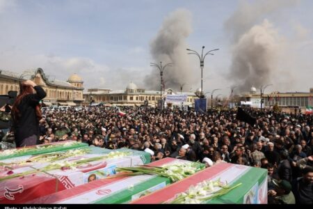 همدان در روزی که حمله موشکی را با وحدت و مقاومت پاسخ داد+تصاویر