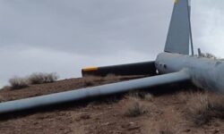 پهپاد هرمس رژیم صهیونی در استان مرکزی منهدم شد