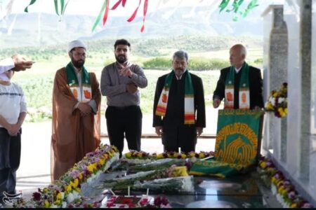 5 شهادت و یک زیارت/ کاروان رضوی در روستای انگز+ تصاویر