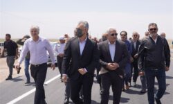 افتتاح قطعه اول محور راهبردی سنگان خواف به تربت‌حیدریه