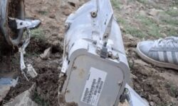 انهدام یک فروند موشک متخاصم دشمن در آسمان باشت