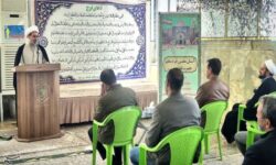 بزرگداشت روز ملی امامزادگان در بقعه قیدار نبی (ع)+تصاویر