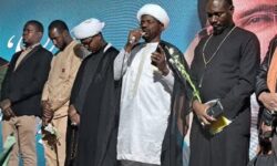 علمای آفریقا با حضور در جمع ورامینی‌ها تعرضات به ایران را محکوم کردند