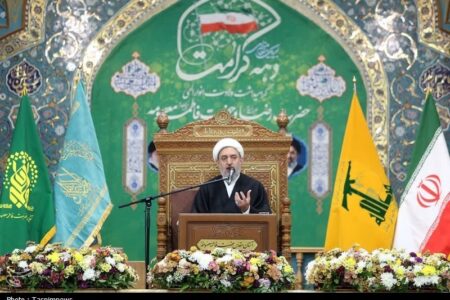 ملت ایران برای مبارزه با ظلم و فساد صهیونیسم جهانی مبعوث شده است