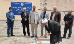 کلنگ‌زنی مرکز خدماتی و درمانی انجمن حمایت زندانیان کرمان