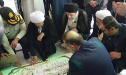 ادای احترام نماینده آیت‌الله سیستانی به مقام شامخ سپهبد شهید پاکپور