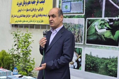 استاندار گیلان: اراضی ملی برای احیای نوغانداری واگذار می‌شود