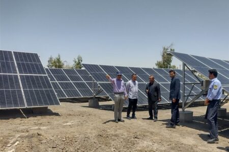 افتتاح نیروگاه خورشیدی 40 کیلوواتی در پایگاه میراث‌ملی «کوه خواجه»