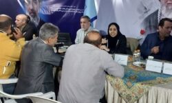 برپایی میز خدمت در موکب شهدای دولت به میزبانی میراث فرهنگی قزوین