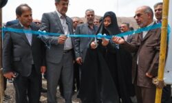 بهره‌برداری از سه پروژه عمرانی و خدماتی در تفت
