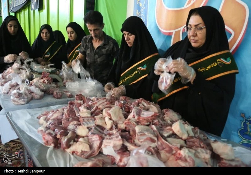 توزیع 4 هزار سبد ارزاق و گوشت نذری در رزمایش عید قربان اصفهان