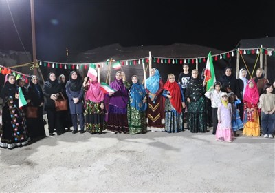 حماسه حضور بانوان بختیاری در «بُهون بختیاریها»
