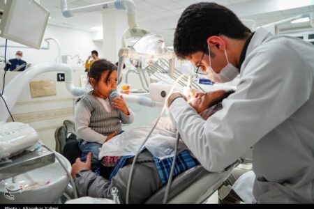 خدمات رایگان دندانپزشکی در مناطق مرزی خراسان شمالی