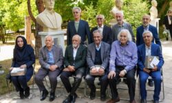 رونمایی از سردیس جمعی از نخبگان و استادان برجسته فارس در باغ ارم