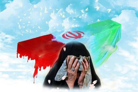 مادر شهیدان صادقی سودجانی آسمانی شد
