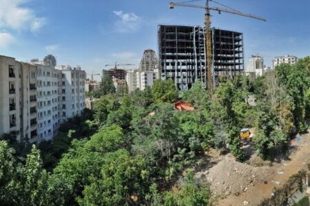 افزایش 15 درجه‌ای دما بر اثر تبدیل یک باغ به ساختمان!
