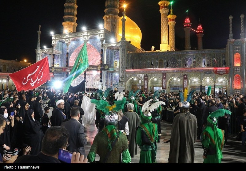 حسینیه تسنیم , حضرت معصومه (س) , ماه محرم , اخبار قم , 