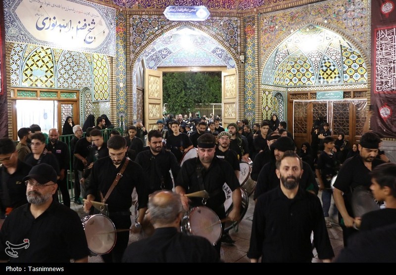 حسینیه تسنیم , حضرت معصومه (س) , ماه محرم , اخبار قم , 
