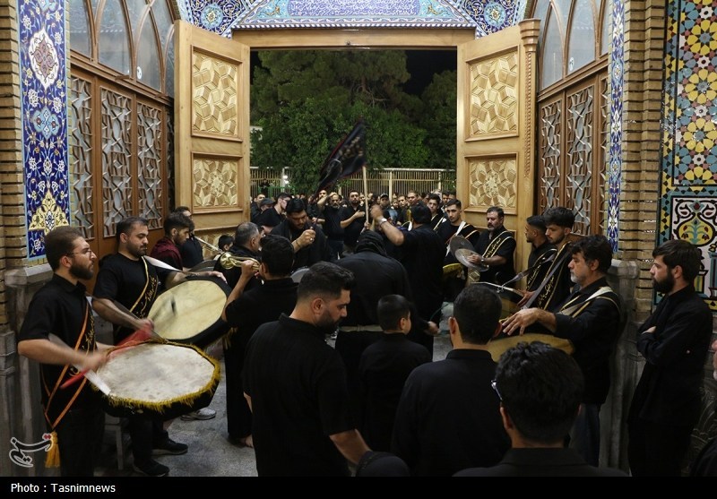 حسینیه تسنیم , حضرت معصومه (س) , ماه محرم , اخبار قم , 