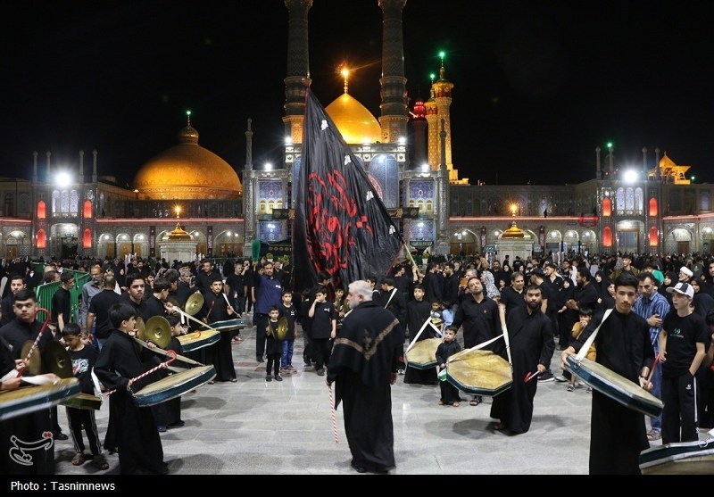 حسینیه تسنیم , حضرت معصومه (س) , ماه محرم , اخبار قم , 